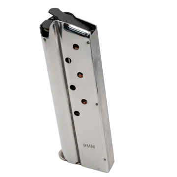 Ruger SR1911 magazine internal follower visible through witness holes