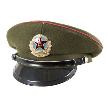 Chinese Army Enlisted Man Wool Visor