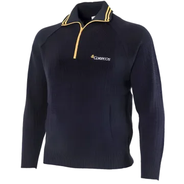 Correos Kangaroo Pocket Wool Sweater