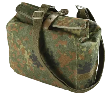 German Army Flecktarn Gas Mask Bag