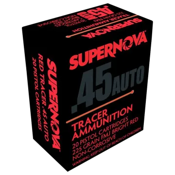SuperNova Red Tracer Ammo - 45ACP