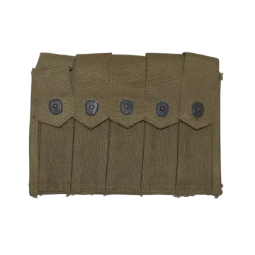 USGI Thompson Magazine Pouch – Authentic USGI Pouch, Carries Five 20-Round Thompson Magazines
