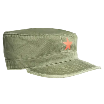 Vintage Red Star Fatigue Cap
