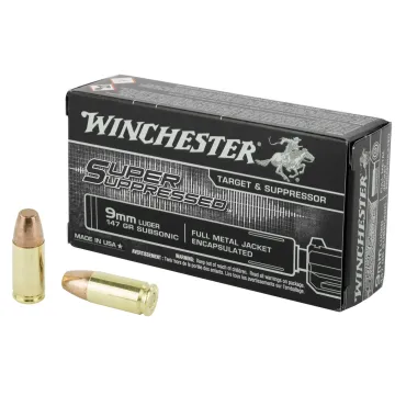 Winchester Super Suppressed 9mm Ammo
