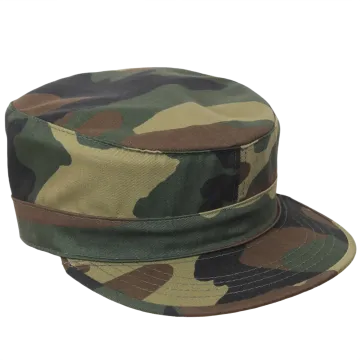 Woodland Camo Adjustable Fatigue Cap