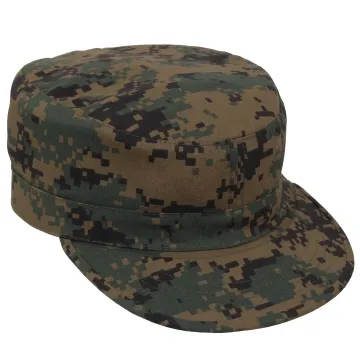 Woodland Digital Camo Adjustable Fatigue Cap