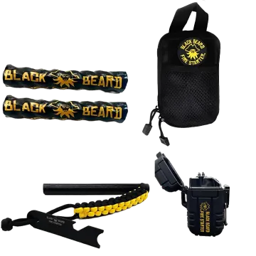 Black Beard Ultimate Fire Starter Kit