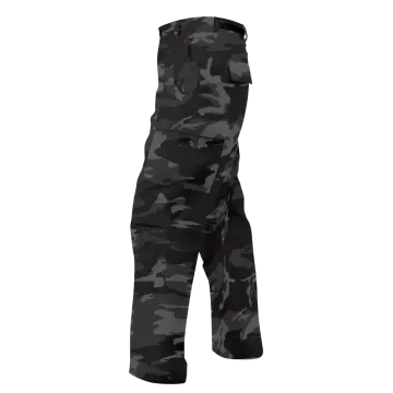 Black Camo Tactical BDU Pants