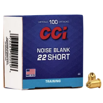CCI 22 Short Noise Blanks - 100 Rounds