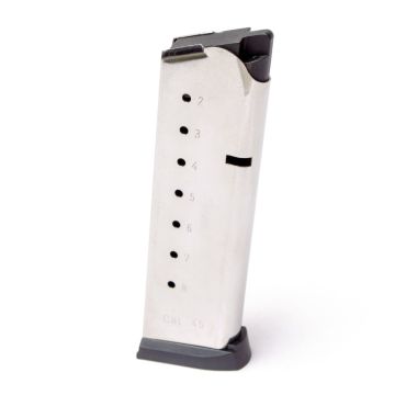 Colt 1911 Magazine - 8rd - Stainless Steel