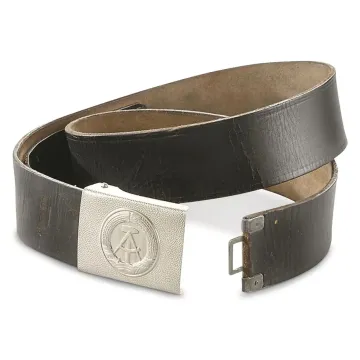 East German Army Leather Service Belt