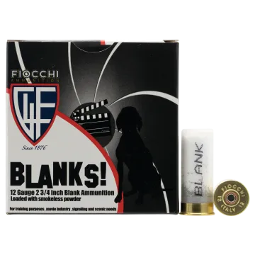 Fiocchi 12 Gauge Blank Ammunition