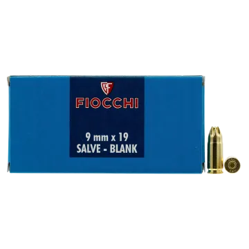 Fiocchi 9mm Blank Ammo 