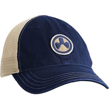 Magpul Icon Patch Garment Washed Trucker Hat - Navy/Khaki
