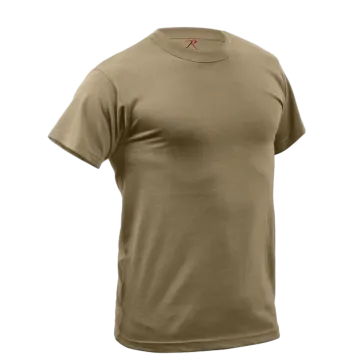 Coyote Brown Quick Dry Moisture Wicking T-Shirt