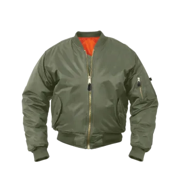 Rothco Concealed Carry MA-1 Jacket - Sage Green