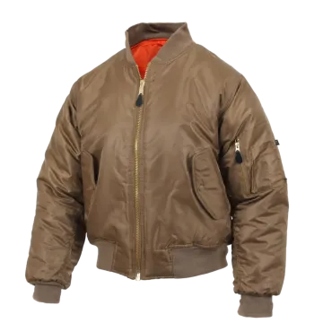 Rothco MA-1 Flight Jacket - Coyote Brown