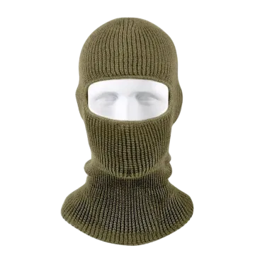 One Hole Face Mask - OD Green