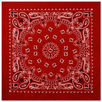 Rothco Trainman Red/White Paisley Bandanna 