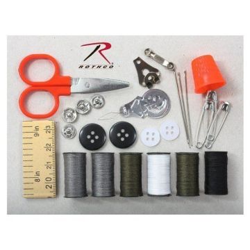 Rothco GI Style Sewing Repair Kit - Contents - 1121