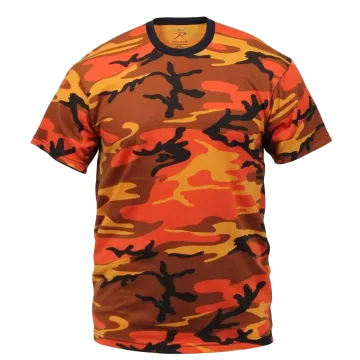 Savage Orange Camo T-Shirt