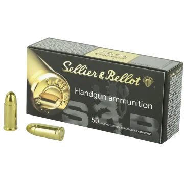 Sellier & Bellot 32ACP Ammo - 73 Grain FMJ