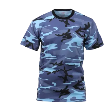 Sky Blue Camo T-shirt