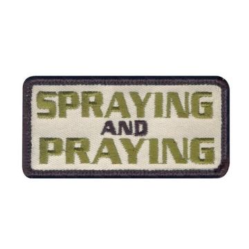 Spraying and Praying Morale Patch