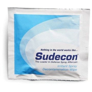Sudecon Irritant Spray Decontamination Wipe