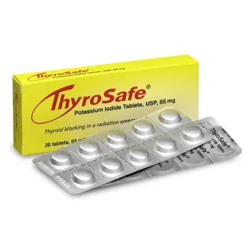 ThyroSafe Potassium Iodine Radiation Protection Tablets - 20-Pack