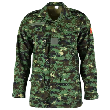 West African Guinea-Bissau Army Combat Jacket - Jungle Camo