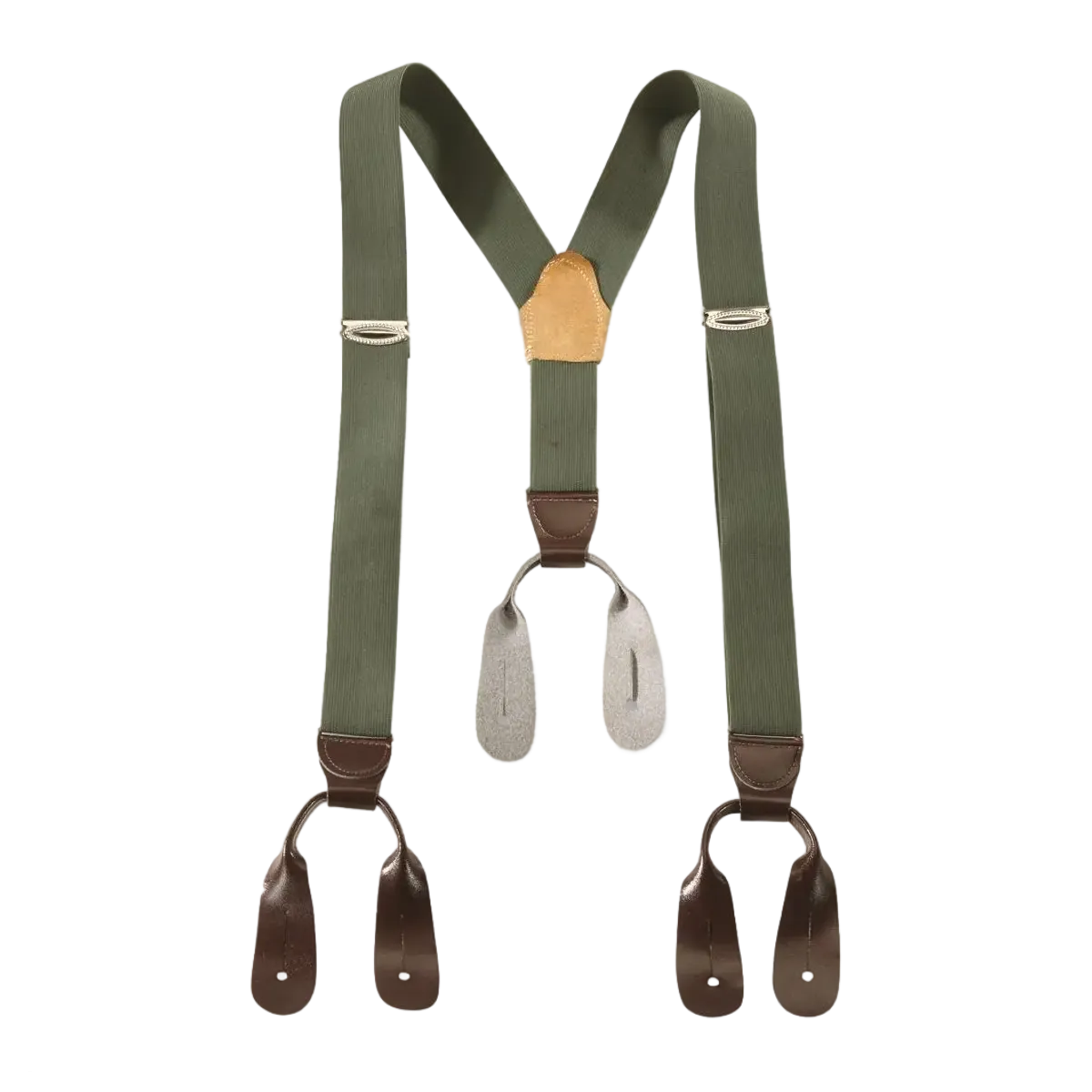 Czech Army Suspenders - Authentic Cold War Y-Back Military Surplus