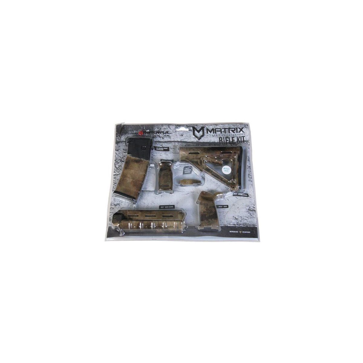 Matrix Diversified Industries AR-15 Magpul MOE Furniture Kit - Mil