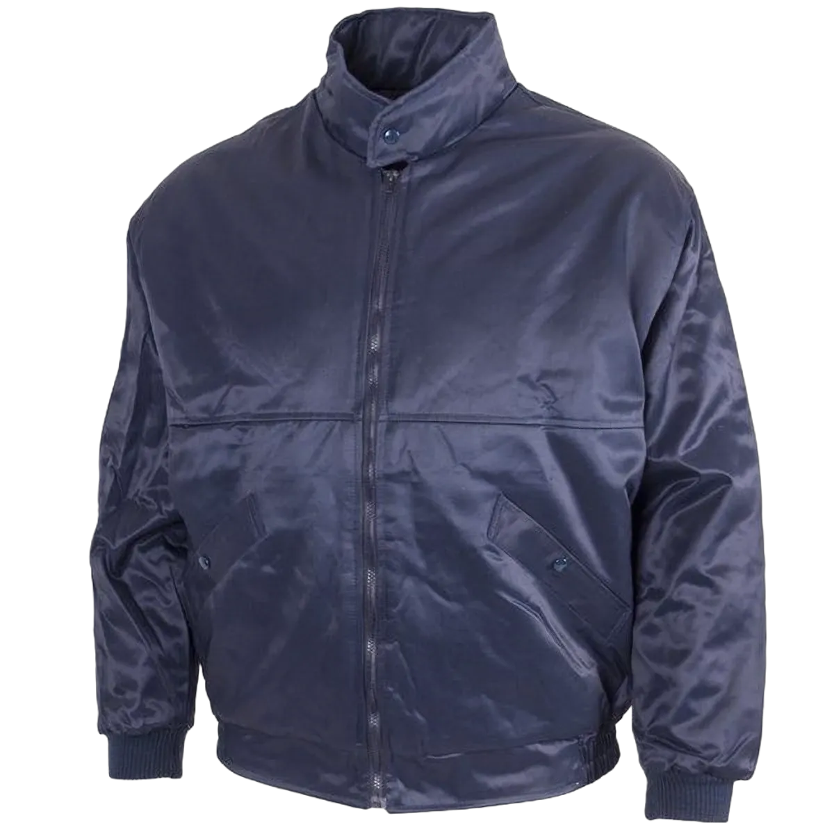 French Police IKE Patrol Jacket - Authentic Navy Blue Surplus