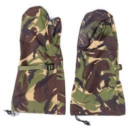 Genuine British Army Issue DPM Gore-Tex ECW Outer Mittens – New, Various Sizes