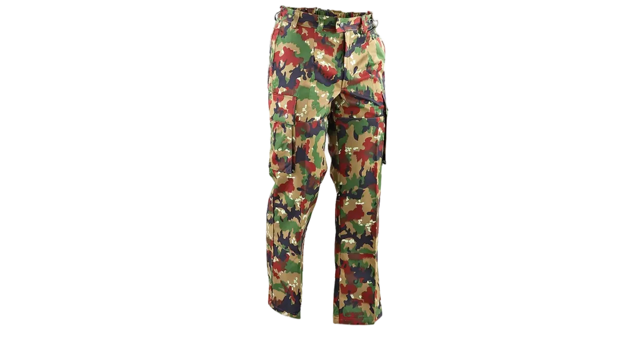 Swiss Army M83 Alpenflage Camo Field Pants - Genuine Military