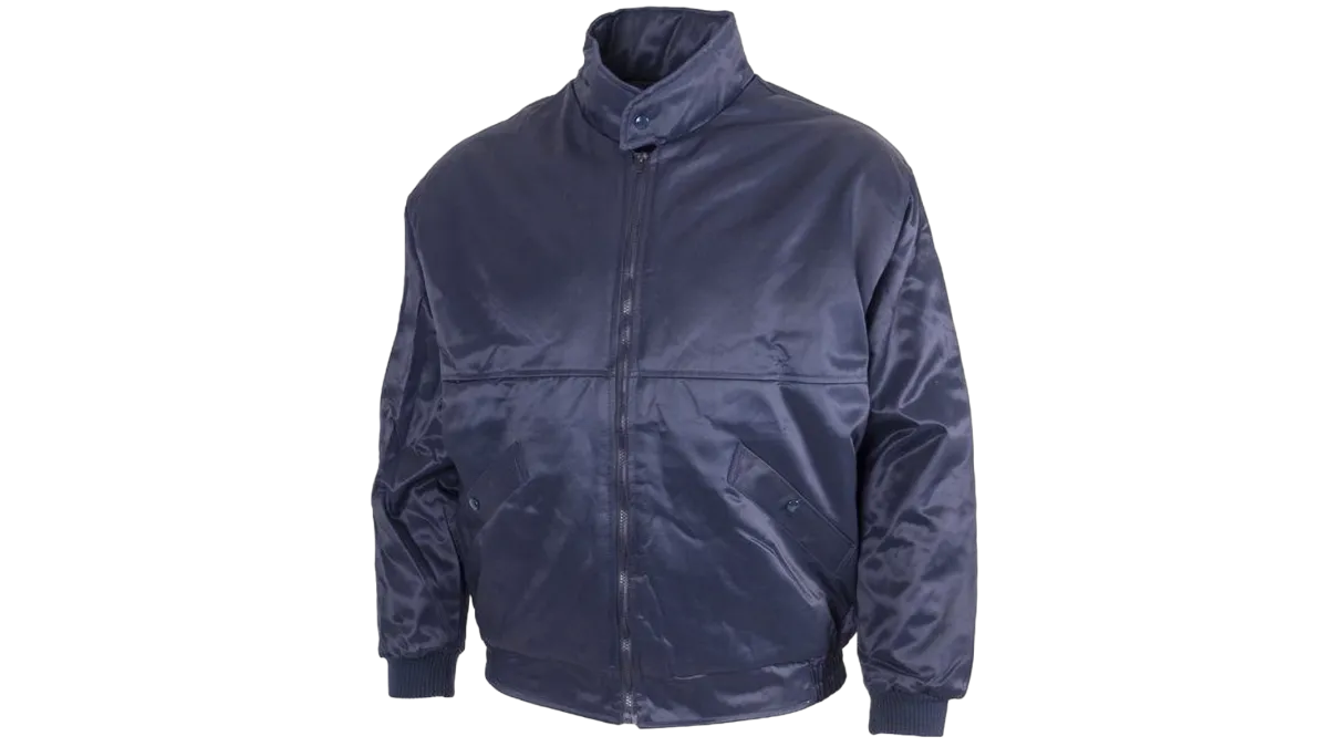 French Police IKE Patrol Jacket - Authentic Navy Blue Surplus