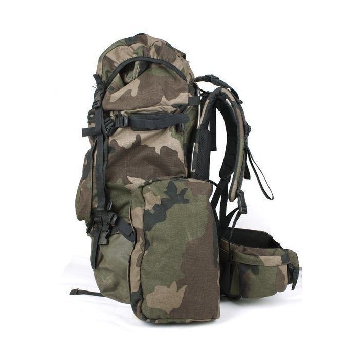 Original French F2 Army Rucksack – Military Surplus Hiking & Camping Bag