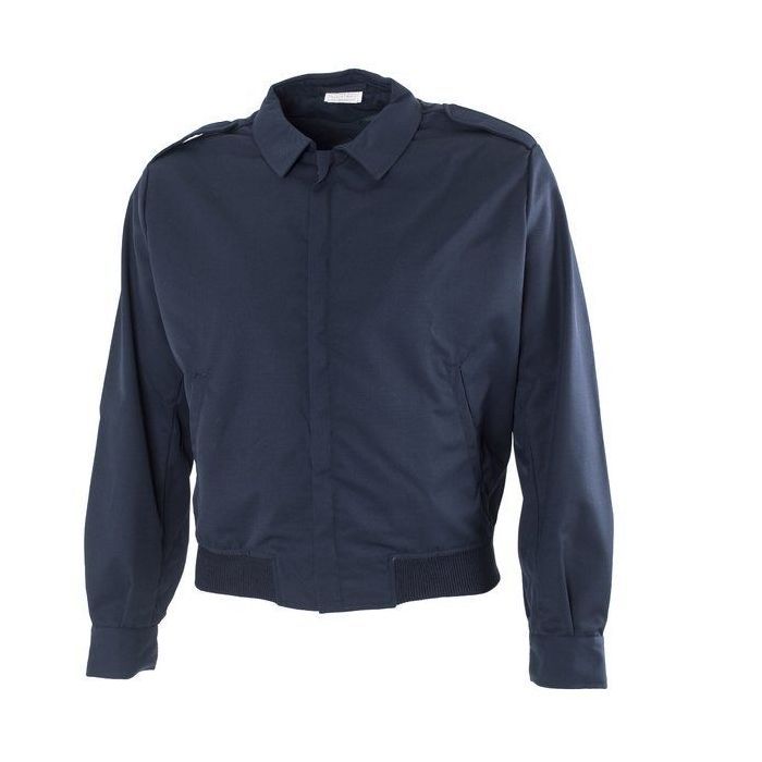 Original Spanish Air Force Flight Bomber Jacket – Blue, Wool/Polyester Blend (M47, Men's Sizes S-XXL)