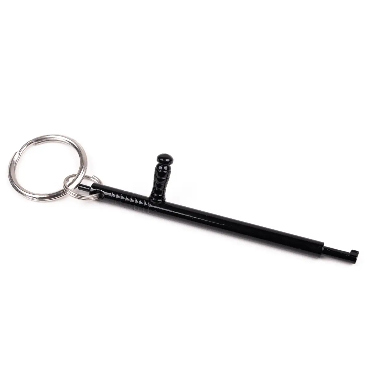 Keychain Handcuff Key T-Stick Black Universal Fit Law Enforcement EDC-img-1