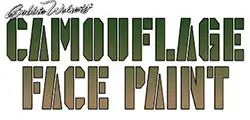 Camouflage Face Paint Logo